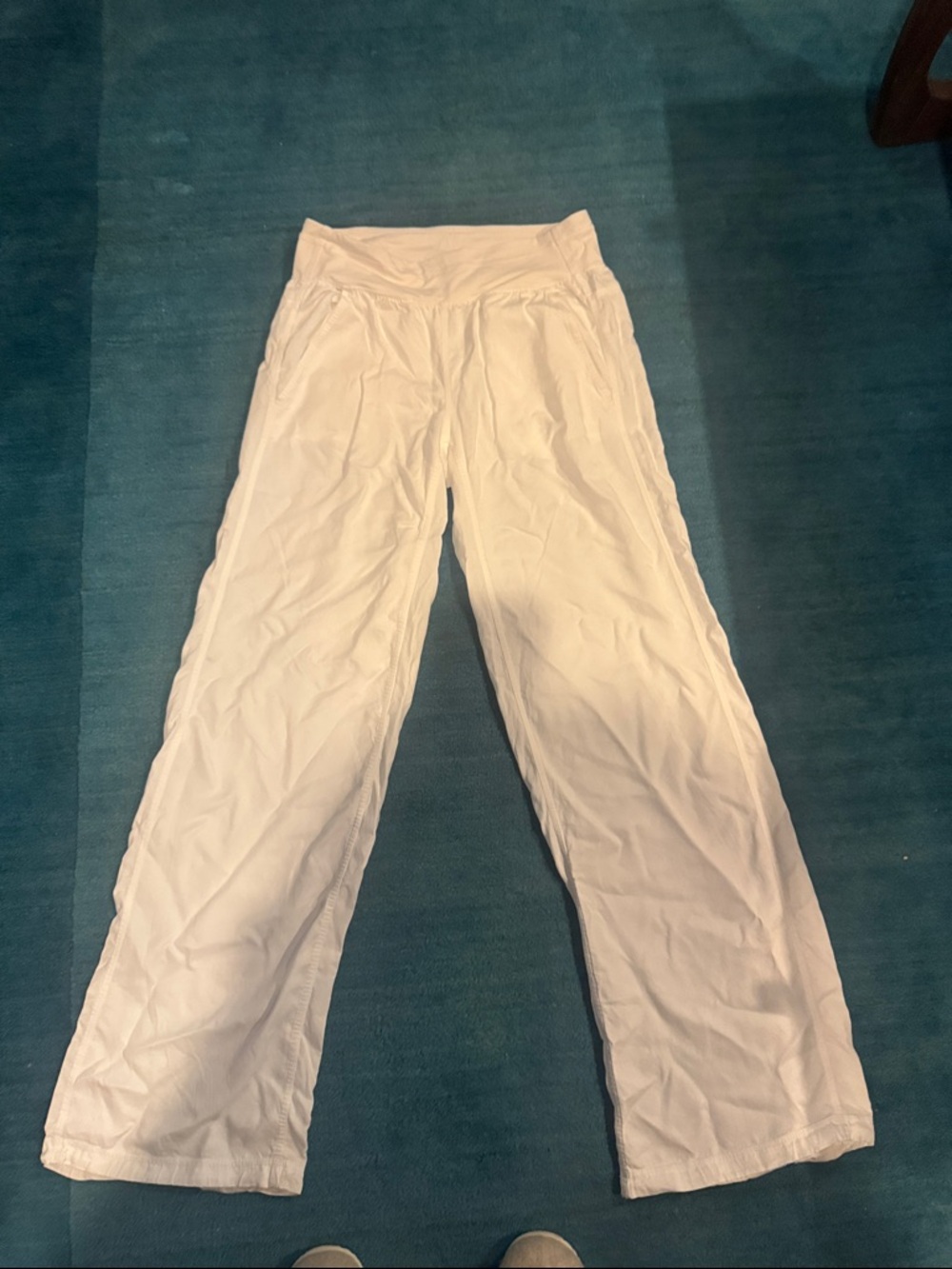 lululemon athletica White Boot Cut Flare Pants